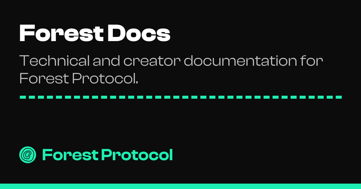 Forest Docs